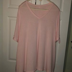 Lane Bryant Pink swing top